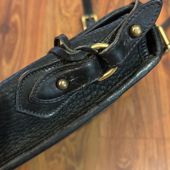 Dooney & Bourke Black classic Crossbody bag pebbled leather - Picture 5 of 9